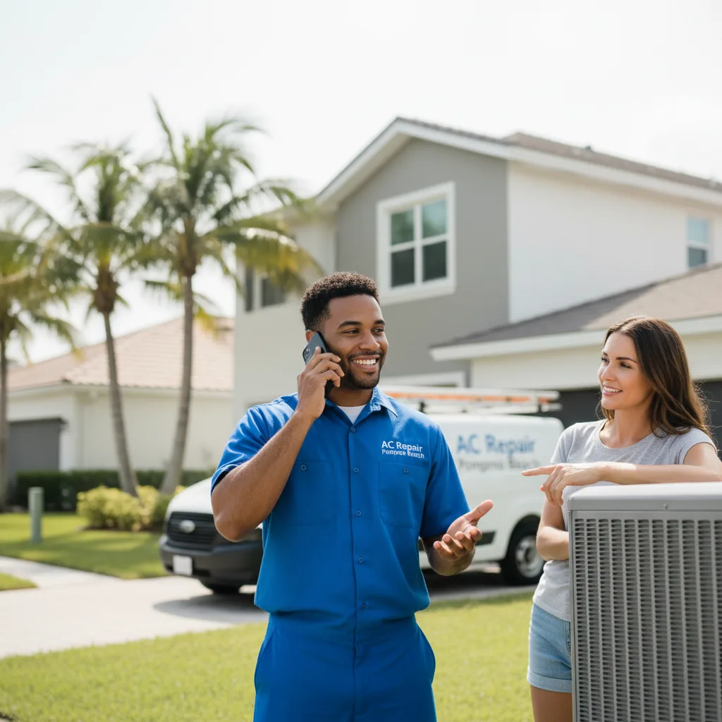 AC Repair Pompano Beach customer support in Thomasboro